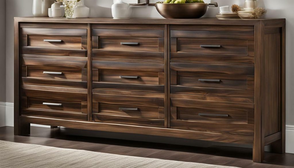 wide shallow drawers