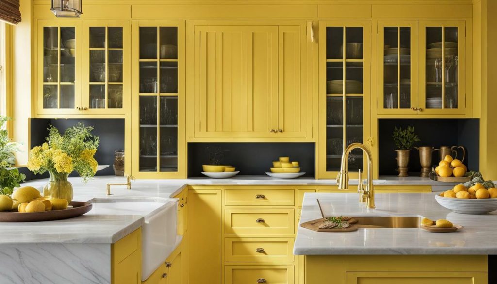 yellow cabinets and white farmhouse sink yellow cabinets and white farmhouse sink