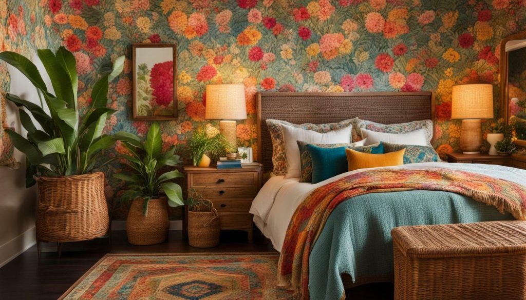 busy patterns and textures