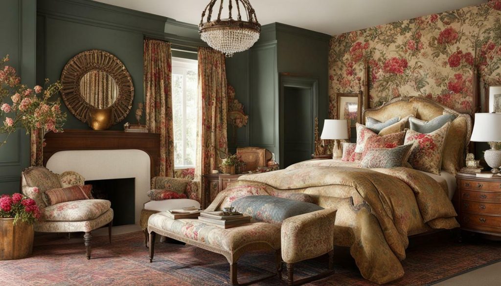 grandmillennial bedroom design