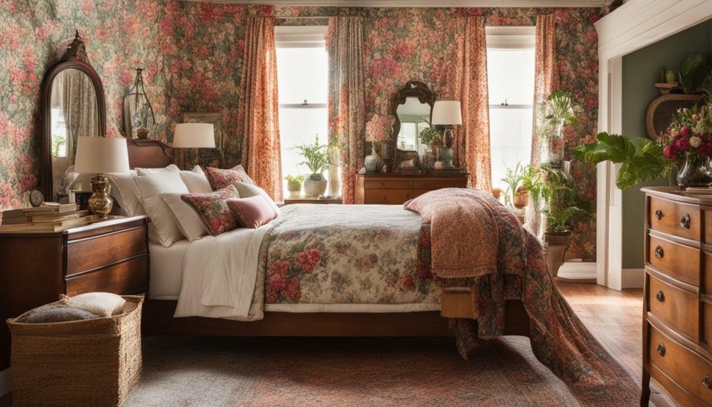 grandmillennial bedroom design inspiration