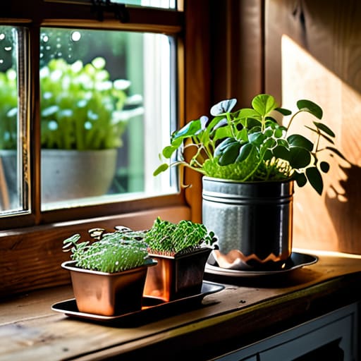 Upcycled Container Gardening Turning Waste Into Culinary Art