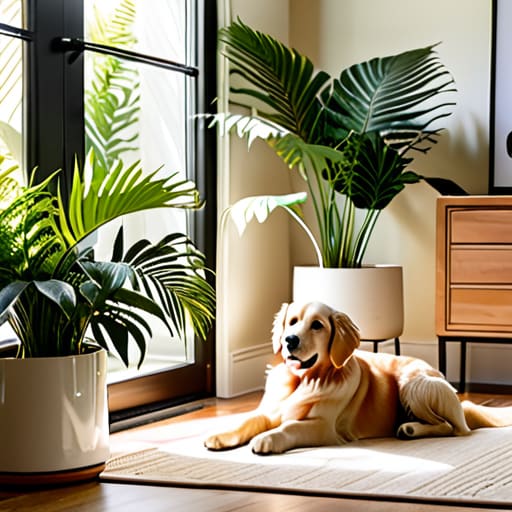 Finding pet safe indoor plants.