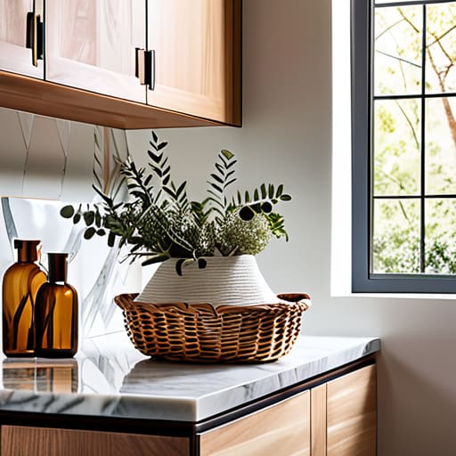 Bringing the Flavor Home with organized laundry.