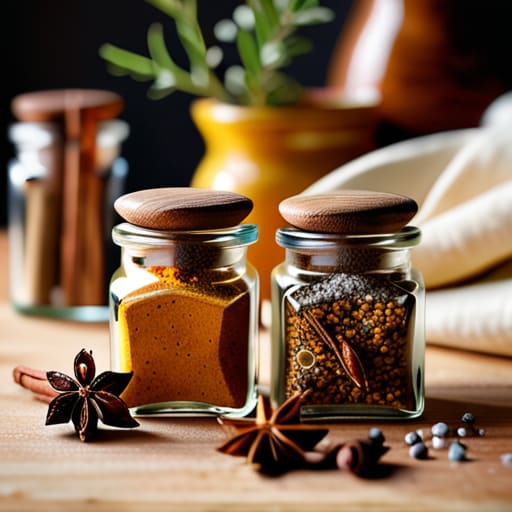 Custom Spice Blend Gift Jars for holidays.