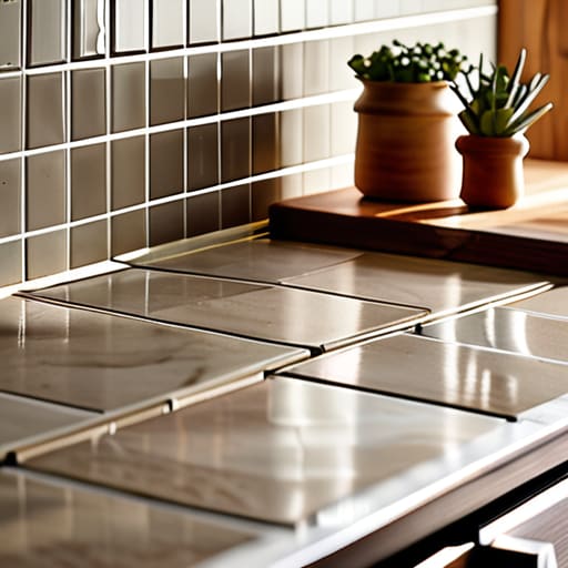 A kitchen backsplash, The Final Garnish.