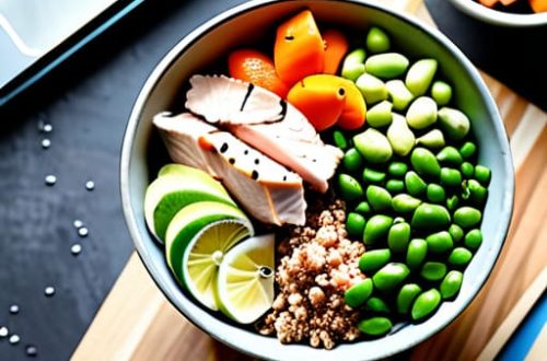 Healthy quick lunch ideas for work.