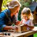 How to build a birdhouse with kids.