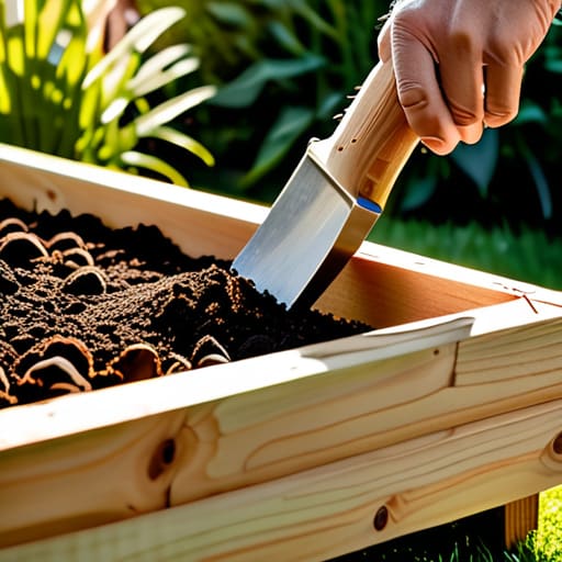 How to build a raised garden bed.