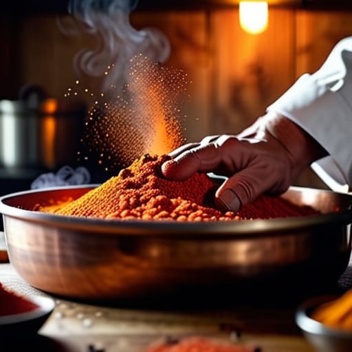 Bringing the Flavor Home with spices.