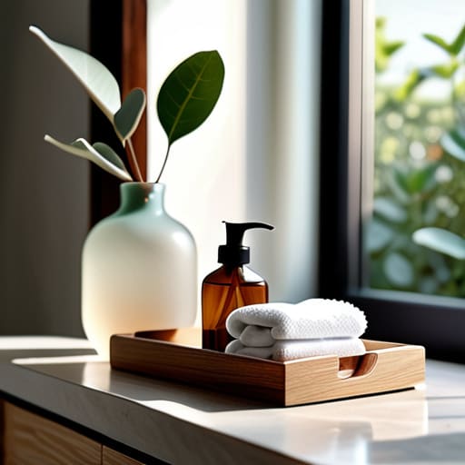 Effective bathroom organization for calmer mornings.